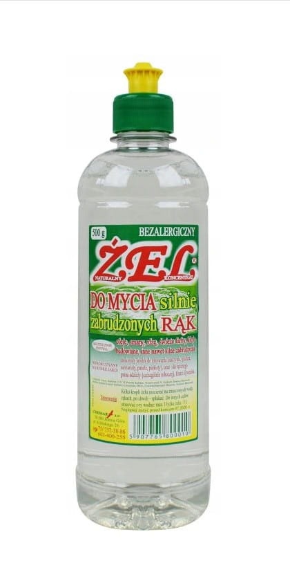 Chemar - Żel BHP do mycia silnie zabrudzonych rąk 500ml