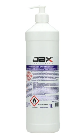 Jax Professional 34 PREMIUM - Płyn do dezynfekcji rąk - 1L