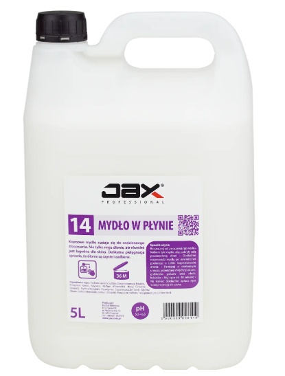 Jax Prosessional 14 - kremowe mydło w płynie - 5L