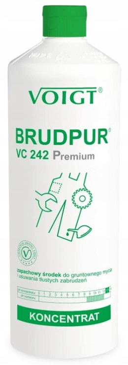 BRUDPUR Premium VC242P - środek do mycia i usuwania tłustych zabrudzeń - 1L