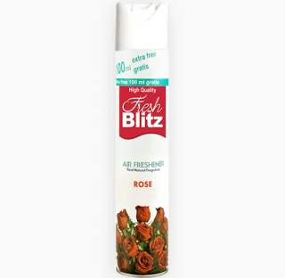 Kala Fresh Blitz - odświeżacz powietrza w areozolu, 400 ml - Rose