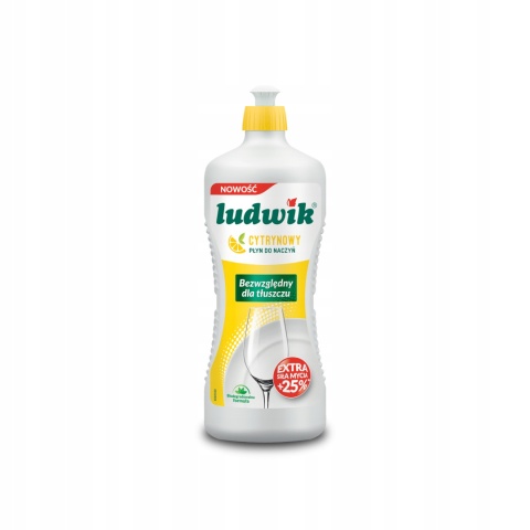 Ludwik Płyn do Naczyń 900ml - Cytrynowy