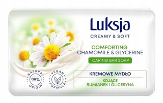 Luksja Creamy & Soft - mydło w kostce - Rumianek