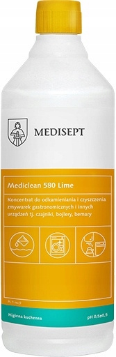 Mediclean 580 Lime - koncentrat do odkamieniania i czyszczenia - 1L