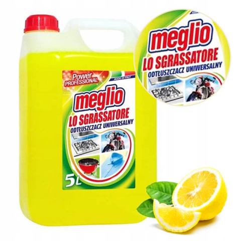 Meglio - odtłuszczacz uniwersalny 5L - cytrynowy