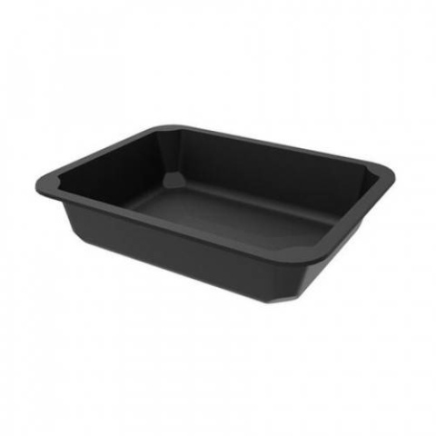 Pojemnik PP do zgrzewu niedzielony czarny 1,4L