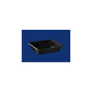 Pojemnik PP do zgrzewu niedzielony czarny 1L