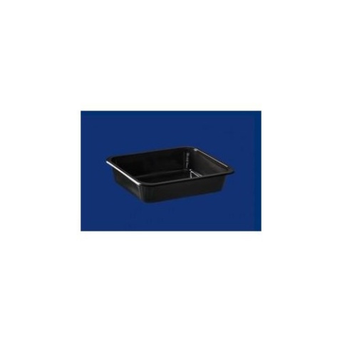 Pojemnik PP do zgrzewu niedzielony czarny 1L