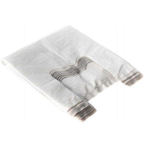 Reklamówka HDPE foliowa 30x55 cm - 100 sztuk