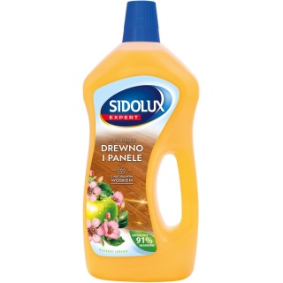 Sidolux Expert Płyn do mycia paneli i drewna 750ml - Rajskie jabłko