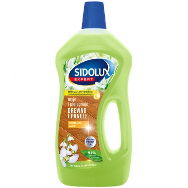 Sidolux Expert Płyn do mycia paneli i drewna 750ml - Pierwsze przebiśniegi