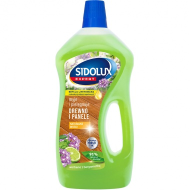 Sidolux Expert Płyn do mycia paneli i drewna 750ml - Werbena z bergamotką