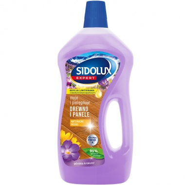 Sidolux Expert Płyn do mycia paneli i drewna 750ml - Górskie krokusy