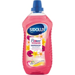 Sidolux Uniwersalny Płyn do Mycia 1L - Bukiet różowych kwiatów