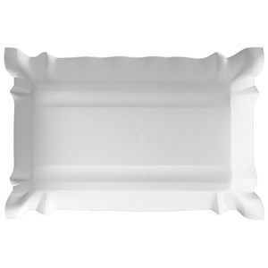 Tacka papierowa biała 14x20cm - 100 sztuk