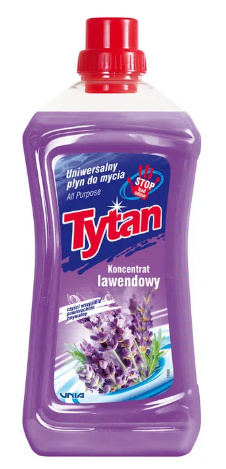 Tytan uniwersalny płyn do mycia 1L - Lawendowy