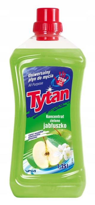 Tytan uniwersalny płyn do mycia 1L - Jabłko