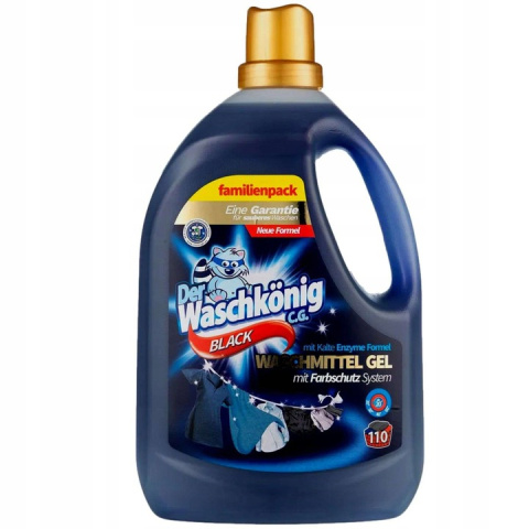Waschkonig Żel do prania czarnego 3,305L 110 prań - Black