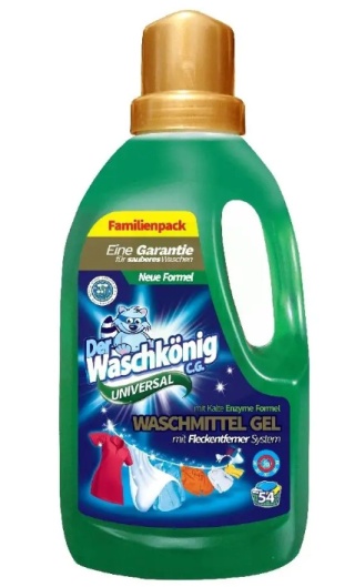 Waschkonig Żel do prania 1,625L - Uniwersalny