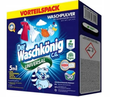 Waschkonig proszek do prania 1,95kg - Uniwersalny