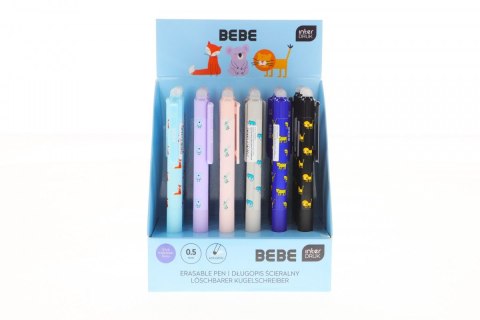 Długopis wymazywalny BEBE KIDS wkład niebieski Interdruk