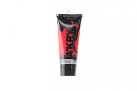 Farba akrylowa Czerwień błyszcząca kolor: czerwony błyszczący 200ml Renesans (09)