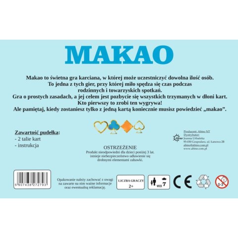 Gra karciana Makao Abino