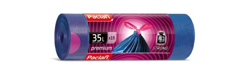 Paclan Premium Worki na śmieci 35L z taśmą