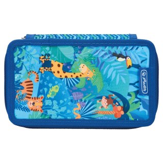 Piórnik Potrójny Jungle safari 31 cz. Herlitz (400197094)