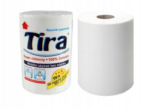 Ręcznik papierowy TIRA 300 listków