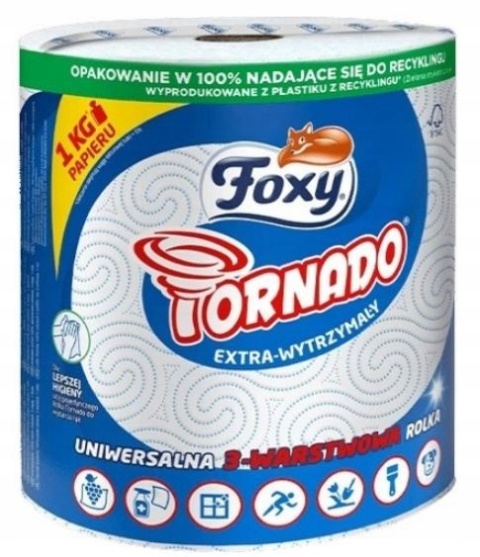 Ręcznik papierowy FOXY Tornado 3 warstwowy