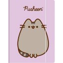Teczka kartonowa na gumkę Pusheen A4 fioletowy 300g Unipap