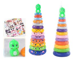 Układanka Wieża z kółek dinozaur 13 Lean (22847)