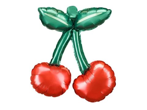 Balon foliowy do girland Wisienki, 28x31 cm, mix Partydeco (FB289)