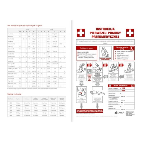 Kalendarz nauczyciela książkowy (terminarz) Vivella seledyn A5 Wydawnictwo Wokół Nas (A5TA071B)
