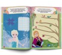 Książeczka edukacyjna Kraina Lodu. 100 Brokatowych Naklejek Ameet (NB 9109)