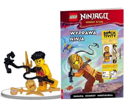 Książeczka edukacyjna LEGO® NINJAGO®. Wyprawa ninja Ameet (LNC 6738)