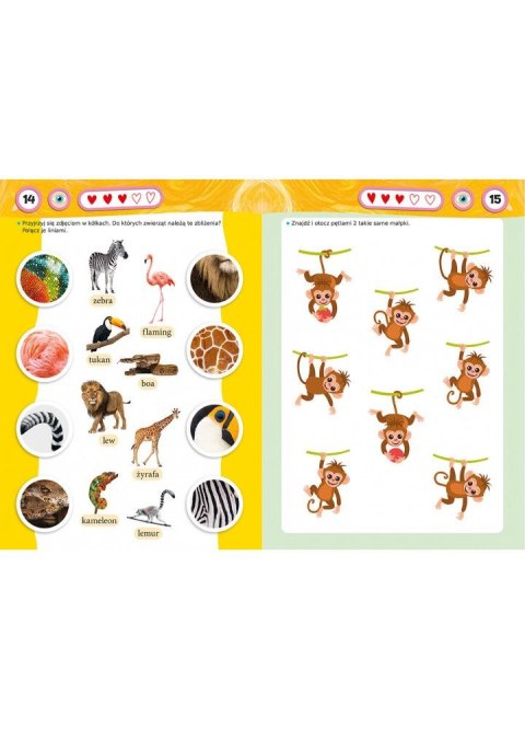 Książeczka edukacyjna Bawię się i uczę. 365 zabaw na każdy dzień w roku dla dzieci 2-6 lat Demart