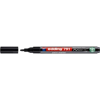 Marker olejowy PCR E-791 wkład czarny 1,0-2,0mm okrągła końcówka Edding (ED-791PCR001)