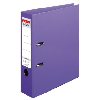 Segregator dźwigniowy Max.File 10834414 Voll A4 80mm fioletowy Herlitz (300002684)
