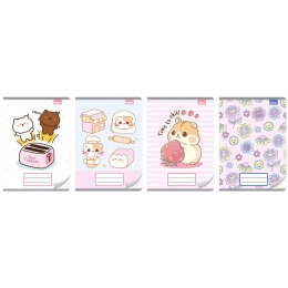 Zeszyt No name - dziewczynka A5 16k. linia kolor Beniamin