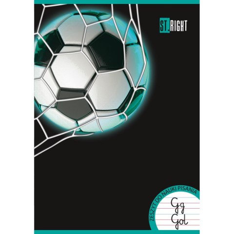 Zeszyt St.Right do nauki pisania A4 32k. linia Unipap