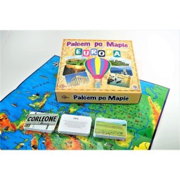 Gra planszowa palcem po mapie - Europa Abino