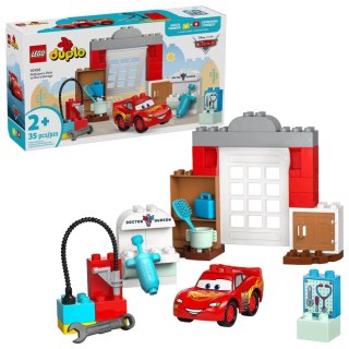 Klocki konstrukcyjne Duplo Wizyta McQueena w warsztacie Wójta Lego (10456)