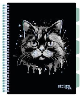 Kołozeszyt (kołonotatnik) ANIMALS Unicorn kot A4 100k. 80g linia Strigo (PADS091)