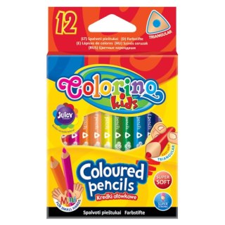 Kredki ołówkowe Colorino 12 kol. Pati (33077)