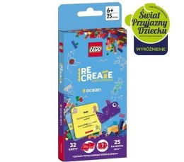 Książeczka edukacyjna LEGO® Recreate. Karty Wyzwań. Ocean Ameet (ACP 6605)