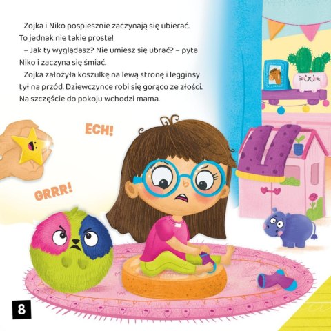 Książeczka edukacyjna Zojka i Zu. Koktajl uczuć Demart