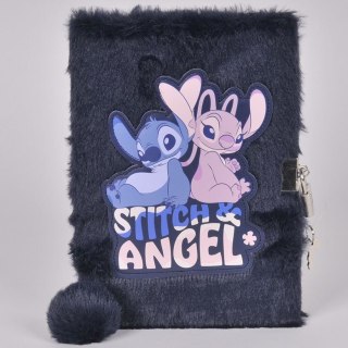 Pamiętnik pluszowy Stitch A5 Paso (DS25CC-3676)