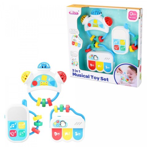 Zabawka dźwiękowa Zestaw zabawek muzycznych Lean (22823)